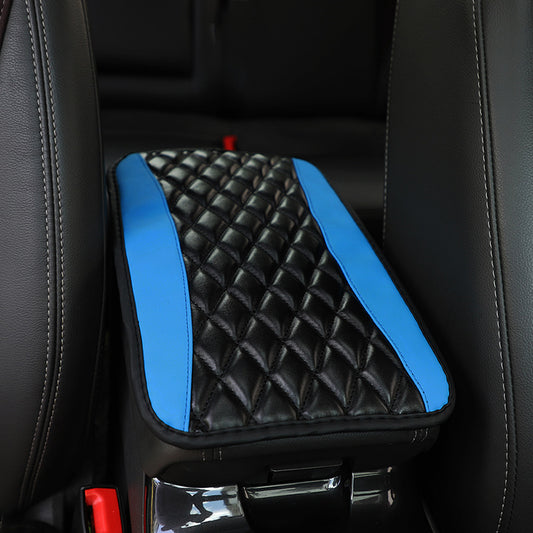 Universal PU Leather Car Armrest Box Cover Mat