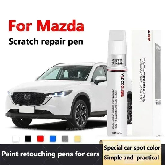 Mazda Series Paint pen is suitable for Mazda 3 CX3 CX4 CX5 Mazda 6 Touch repair pen Car Paint repair wax paint repair set