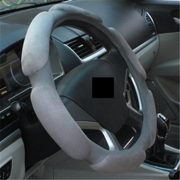 3D Suede Steering Wheel Cover